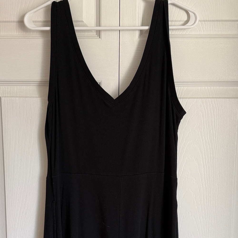 a new day Black V-Neck Midi Dress - Picture 6 of 8